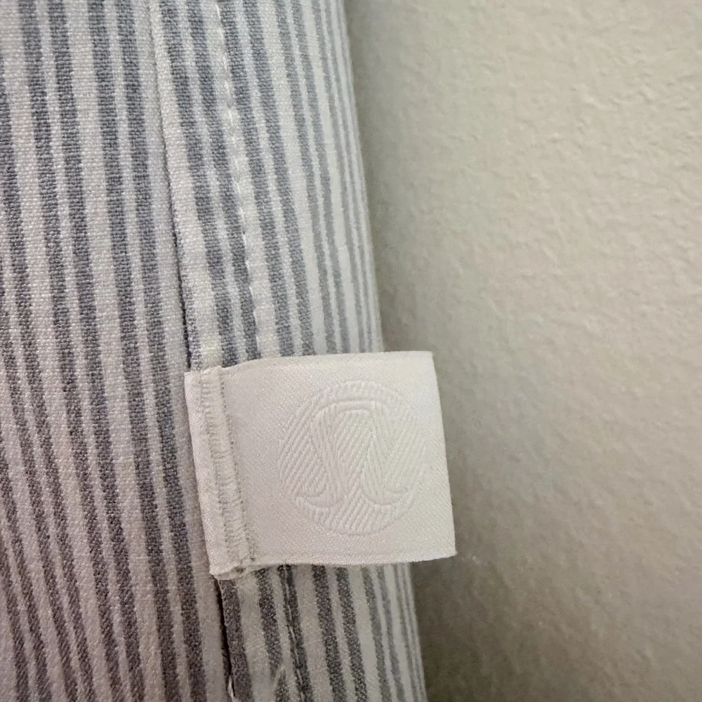 LULULEMON New Venture Classic Fit button up Shirt Blue Stripe - Picture 5 of 8